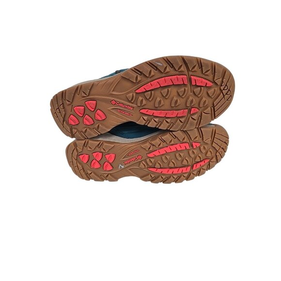 Columbia Women's BL 4552-314 Newton Ridge Plus Waterproof Hiking Boot Blue 8M - Picture 6 of 7